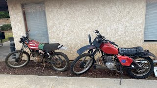 Looking at the differences between Honda xl500s and xr500..... starting another project.....