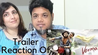 #DhruvVikram #VARMAA Official Trailer Reaction|Foreigner Reaction|North Indian Reaction|
