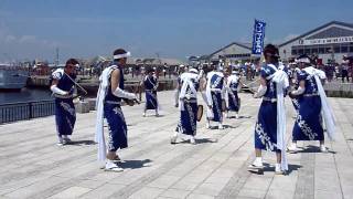 下桶売青年会　じゃんがら念仏踊り2010年いわきららミュウ