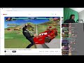 Forsen Reacts to John Wick vs Lightning McQueen - Dragon Ball Z Budokai Tenkaichi 3