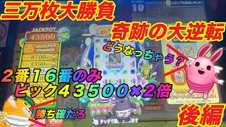 【アニマロッタ】三万枚大勝負奇跡の大逆転まさかのビックでめちゃチャンス！！87000枚の劇的チャンス！【後編】