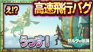 【ティアキン】高速飛行バグ！ゾナウギアもいらなくなりましたｗ龍化したリンクがやばすぎたｗｗ【ゼルダの伝説ティアーズオブザキングダム】