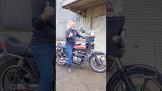 Kawasaki Z400FX ハンドメイドマフラーの音聞かせていただきました❗️兵庫県鉄板めし【はまちゃん】Open記念撮影会❗️#norikh250