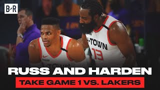 James Harden And Russell Westbrook Steal Game 1 vs. Lakers | Game Highlights