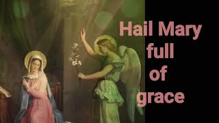 Hail Mary prayer | arul niraindha mariye vazhga in English | Nanma niranja Mariyame in English