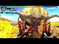 【mh4g】叛逆斧バラクレギオンを使えば激昂ラージャンを狩るの余裕説