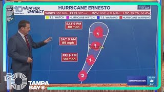 Tracking the Tropics: Hurricane Ernesto barrels toward Bermuda