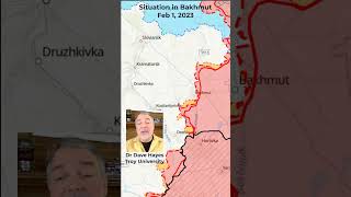 Situation in Bakhmut, Ukraine