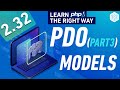 PHP PDO Tutorial Part 3 - Models & Refactoring - Full PHP 8 Tutorial