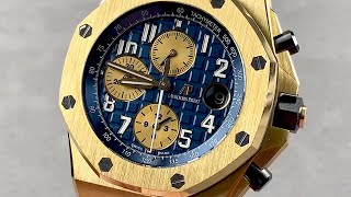 Audemars Piguet Royal Oak Offshore Chronograph 26470BA.OO.1000BA.01 Audemars Piguet Watch Review