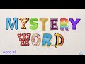 Mystery Word #1