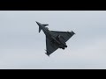 Eurofighter Typhoon FGR.4 RAF Royal Air Force flying Display RIAT Friday 11 July 2014 Air Show