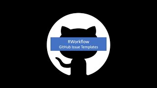 Creating GitHub issue templates