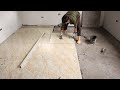 How To Install Ceramic Tiles Kitchen - Install Tile Floor, Prepare & Lay Tile