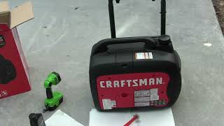 First Start Craftsman 3000i Inverter Generator