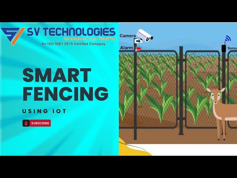 Smart Fencing Using Iot Svtechnologies1150 Youtube