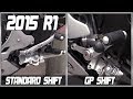 How to change a 15-17 Yamaha YZF-R1 from standard to GP shift from SportbikeTrackGear.com