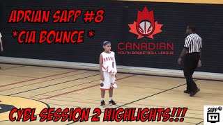 Adrian Sapp #8 (CIA BOUNCE) CYBL SESSION 2 HIGHLIGHTS DECEMBER 2017