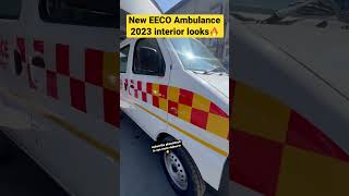 Interior looks🔥 New EECO Ambulance 2023 #new #2023 #viral #shorts @PBautotech