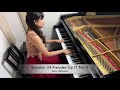 scriabin 24 preludes op.11 no.11 kana akaboshi