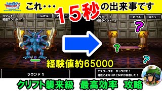 【DQMSL】１５秒で６５０００！？クリフト襲来級の最高効率パーティーを大公開！