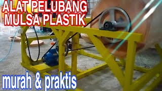 mesin pelubang mulsa elektrik