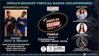 Abhi Shah & Manan Chhatriwala | DUET | PATRIOTIC THEME | Kandho se milte hai Song | DANCE KA TASHAN