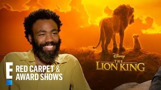 Donald Glover Is "Feeling Great" After "The Lion King" Premiere | E! Red Carpet & Award Shows