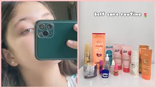 ڕۆتینی پێست و قژم ، گرینگیدان بە خود ، ڤڵۆگ ، skincare routine kurdish vlog