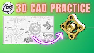 CAD Modeling Challenge - Onshape, SolidWorks, Fusion360 - Curved slot - 23-08-01- LOCK STAR