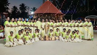 KANAKANJINI MINNUM | Thiruvathira by Mahadeva Team|Moolesseril Temple| #thiruvathira #kaikottikali