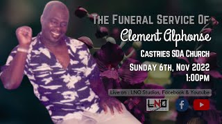 The Funeral Service of Clement Alphonse
