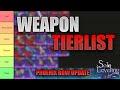 WEAPON TIERLIST AFTER PHOENIX BOW RELEASE | SOLO LEVELING : ARISE