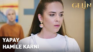 Bayılınca Sahte Karnı Ortaya Çıktı 😯 | Gelin Dizisi