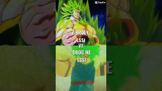 Z Broly VS DBOG me #edit #dbog #dragonball #roblox #dbz