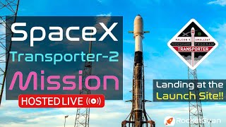 [Liftoff: 24:06] SpaceX Transporter-2 Mission LIVE | Falcon 9 Rideshare | Return to Launch Site