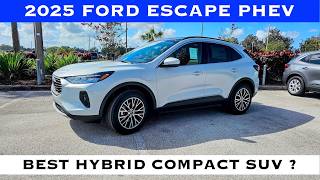 2025 Ford Escape PHEV Hybrid - Whats New For 2025 ? POV Review & Test Drive..