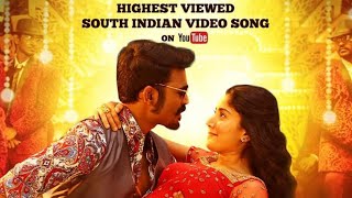 Highest viewed south indian video song Rowdy Baby #shorts #youtubeshorts