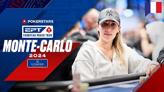 EPT Monte-Carlo 2024 5K€ MAIN EVENT (P. 1) - Jour 3 avec Benny & Yu | PokerStars en Français