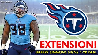 Titans News ALERT: Jeffery Simmons Agrees To 4-Year Extension - Details & Reaction