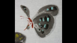 #나비#butterfly 나비 그리기 butterfly 하늘밭 수묵화 교실 Ink painting school