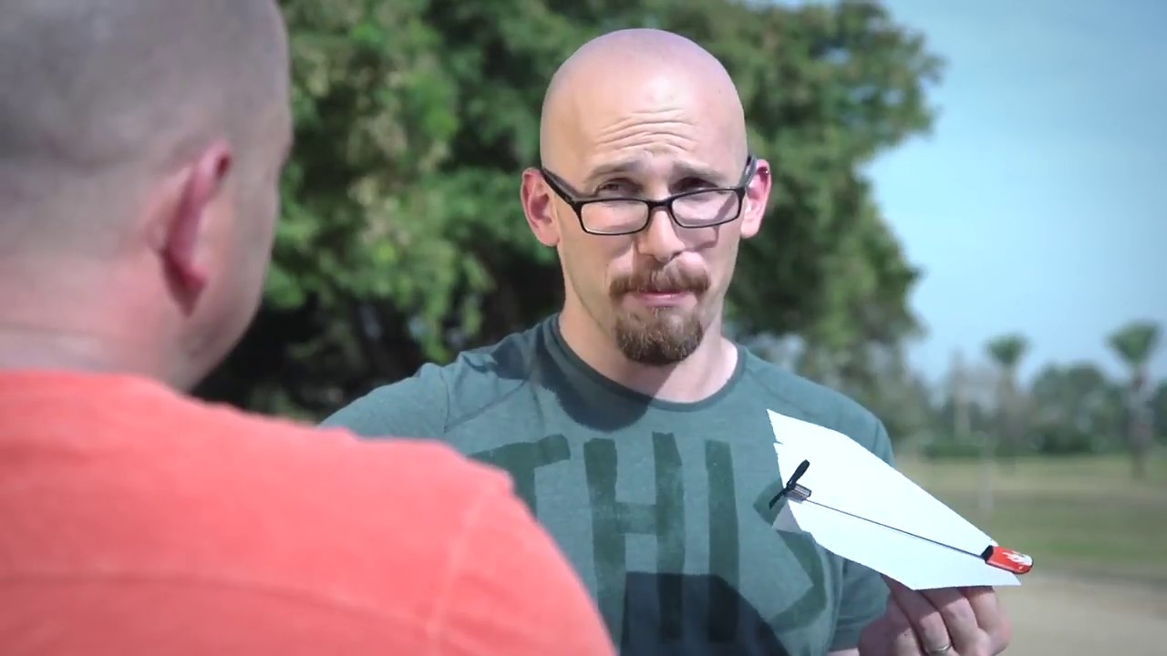 Powerup 3 0 Smartphone Controlled Paper Airplane Kickstarter Youtube