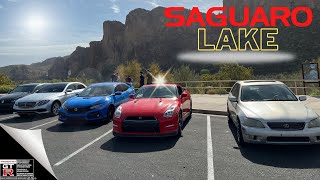 Scenic Drive: Saguaro Lake Timelapse Beautiful Views