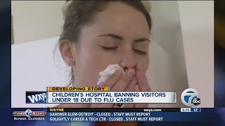 Children's Hospital banning visitors under 18 due to flu cases