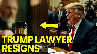 TOP Trump Lawyer SUDDENLY QUITS as Judge Threatens ARREST