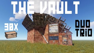 RUST - "The Vault" Duo/Trio base design w/ 30+ large boxes