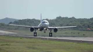 INTERJET AIRBUS 320 TAKING OFF FROM HUATULCO