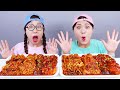 Nấm cay Nước sốt cháy Mukbang DONA Việt Nam