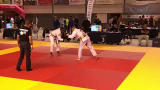 pierre-cyril GIAUNA  Demi final brown belt -76kg coupe zone sud 2018 GAP