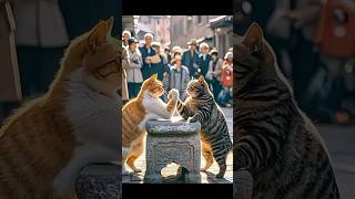 Cat competition chalenge #shorts #youtubeshorts #trending #ir.cartoonstory—channel100m